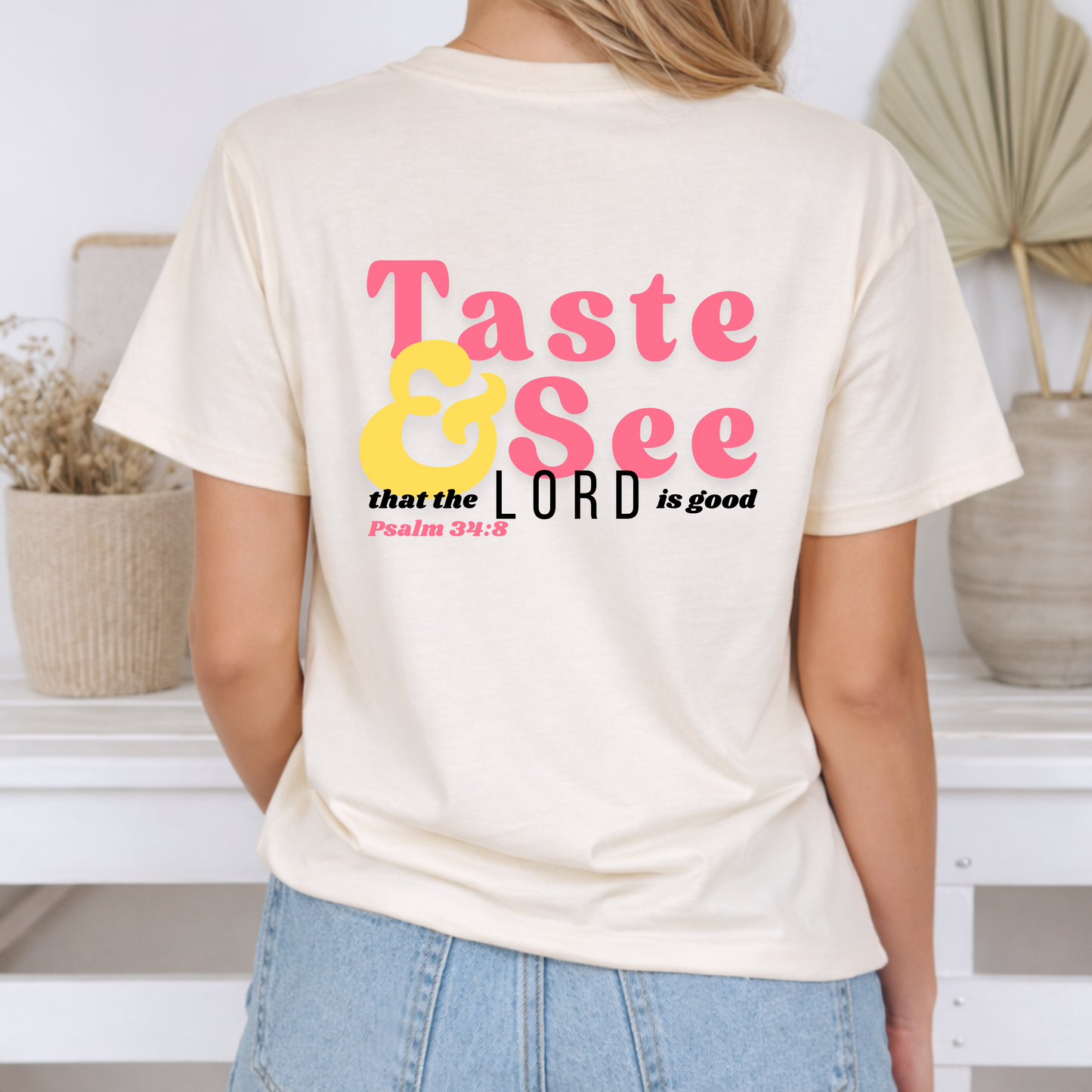 Donut Psalm 34:8 | Choose Your Shirt