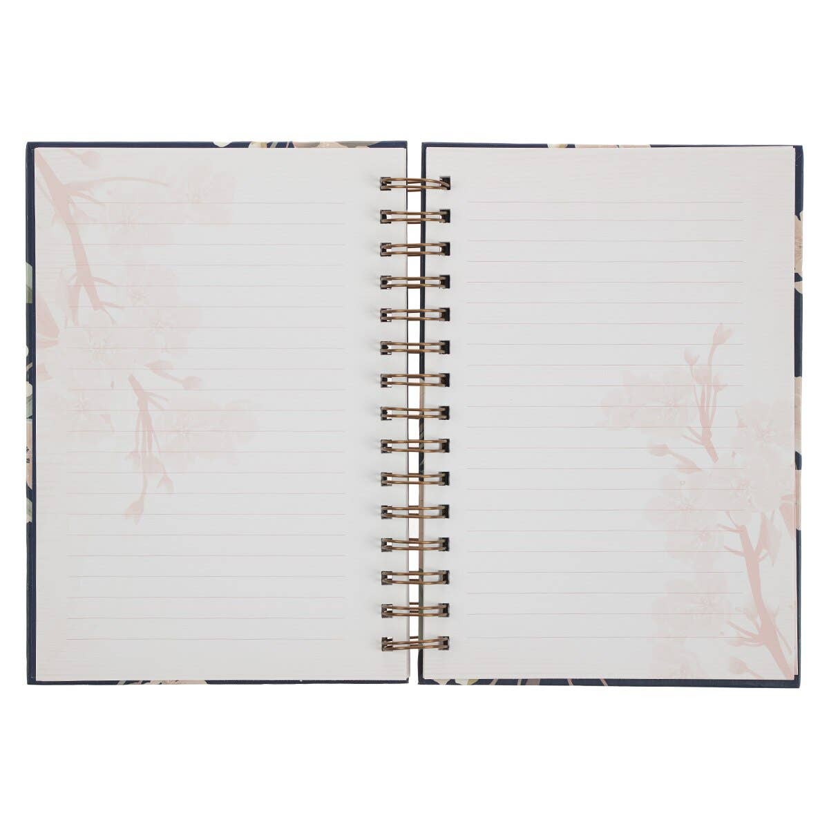 Journal Wirebound Large Navy It Is Well With My Soul