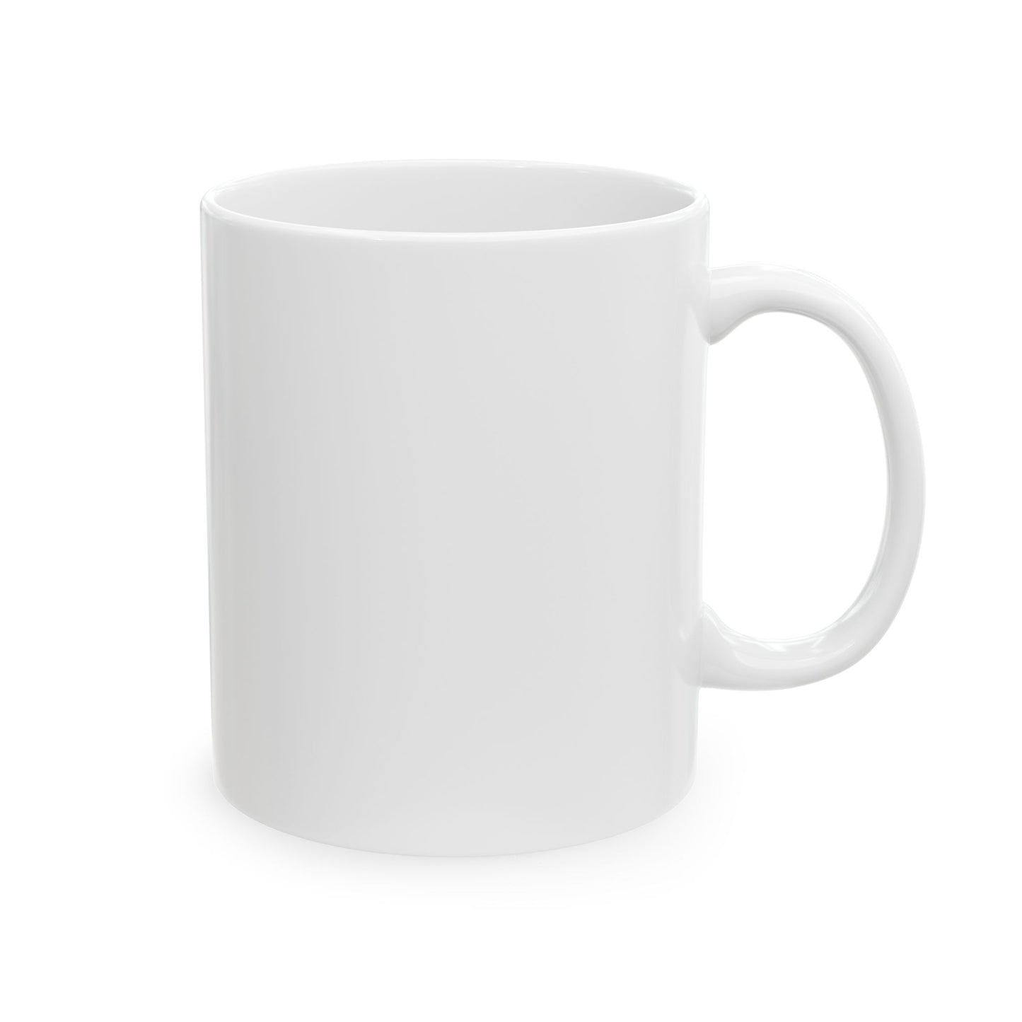 Proverbs 31:25 Bible Verse White Ceramic Mug | 11oz