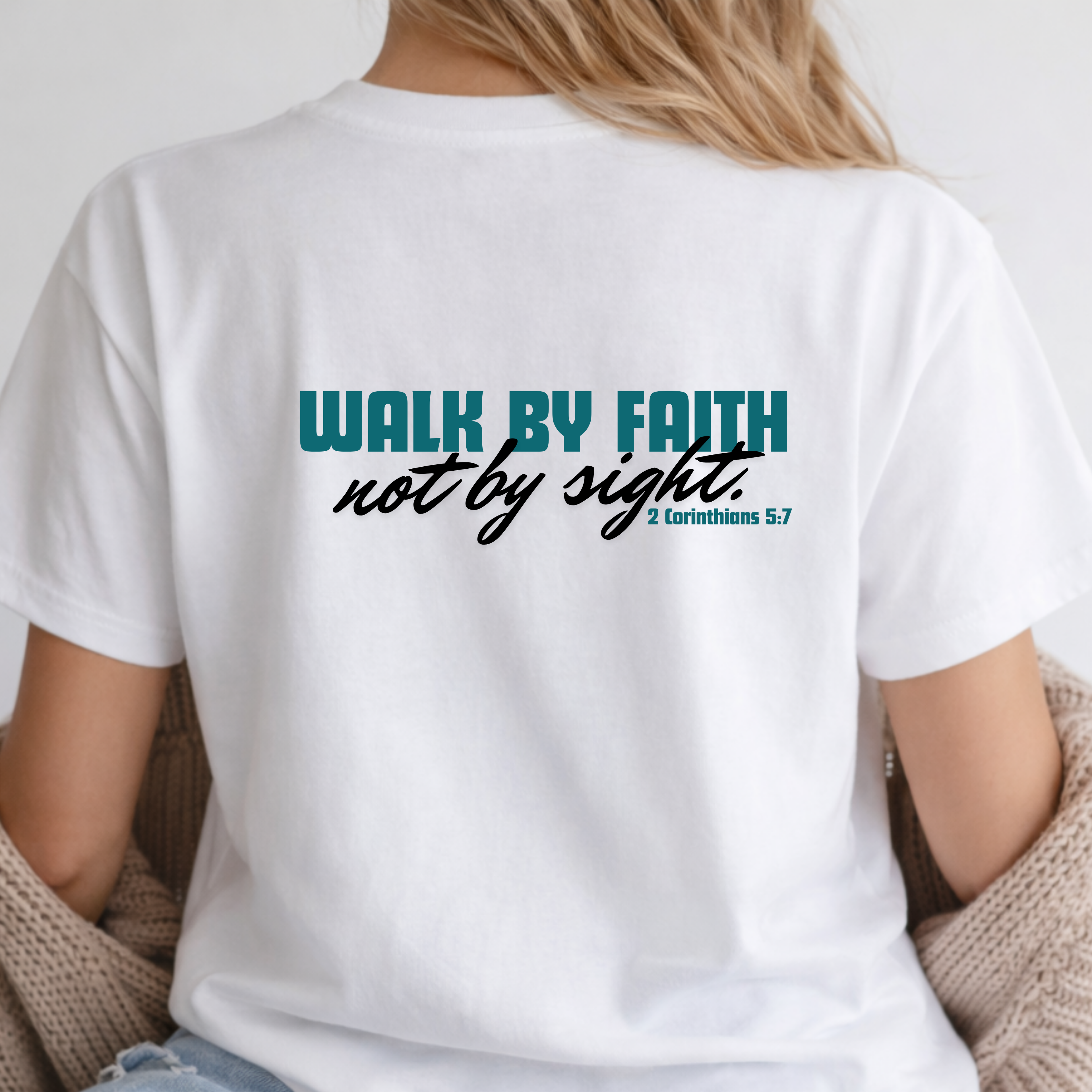 Glasses 2 Corinthians 5:7 | Choose Your Shirt