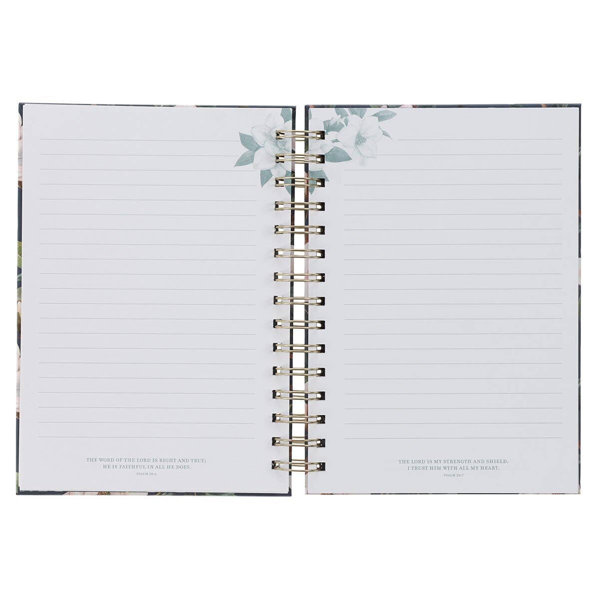 Journal Wirebound Teal Strength & Dignity Prov. 31:25