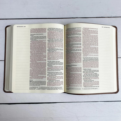 NIV Journaling  Bible - Let All That You Do Be Done in Love - Add Your Name