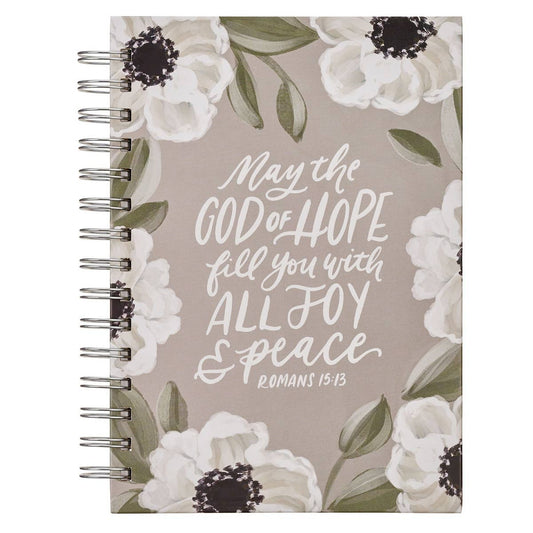 Journal Spiral  May the God of All Hope Fill You Rom 15:13