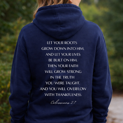 "Rooted" Colossians 2:7 | Choose Your Shirt