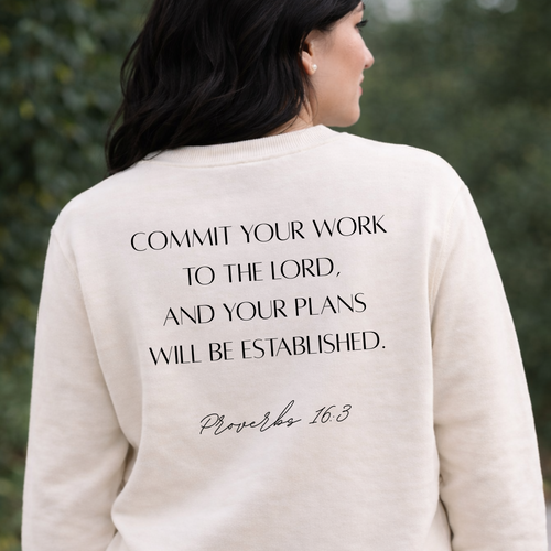 "Committed" Proverbs 16:3 | Choose Your Shirt