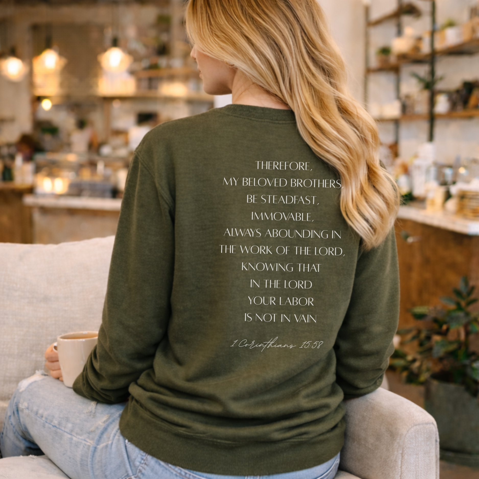 "Steadfast" 1 Corinthians 15:58 | Choose Your Shirt