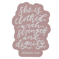 Magnet Pink Strength & Dignity Prov. 31:25